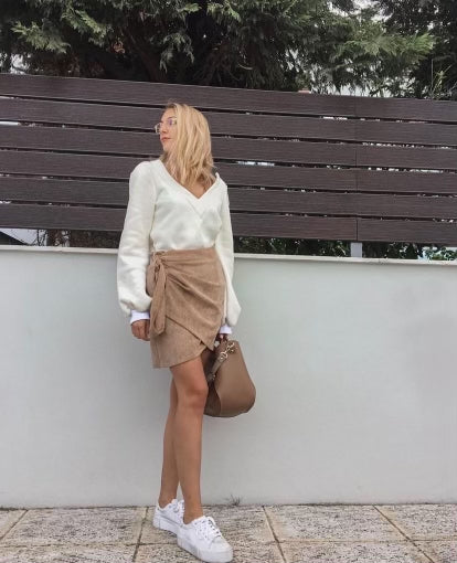 "Mocca" Skirt - Argyro Fotou