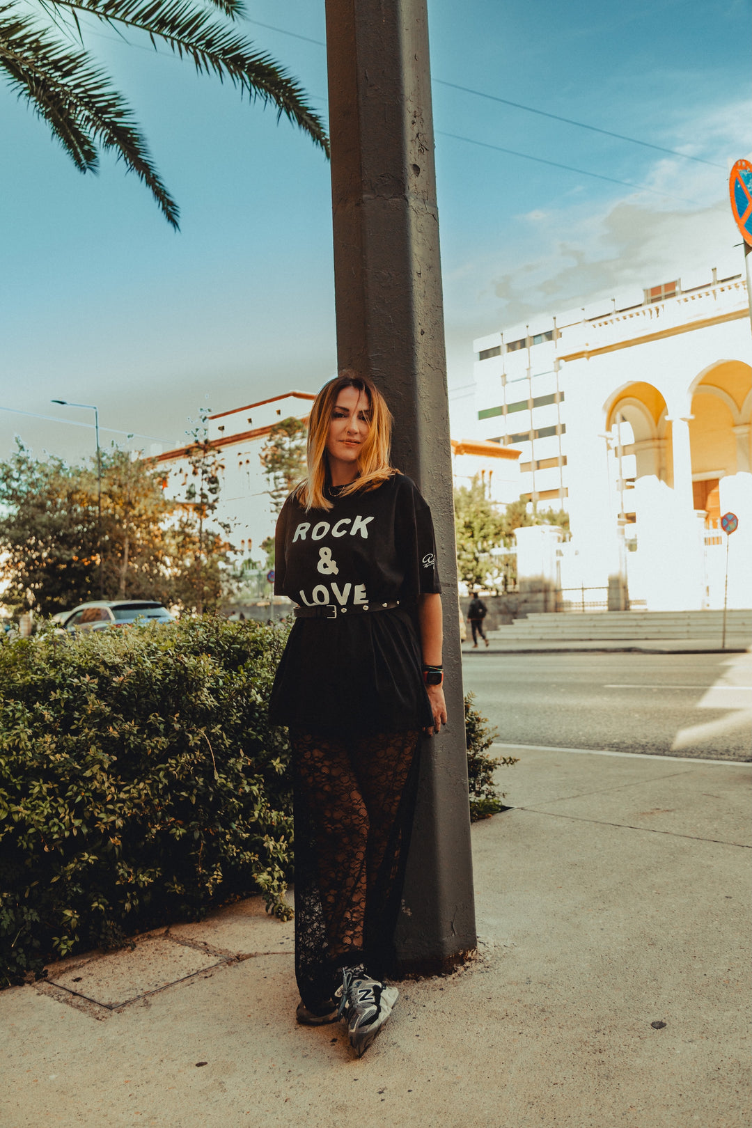 "DANDELION" Black Skirt