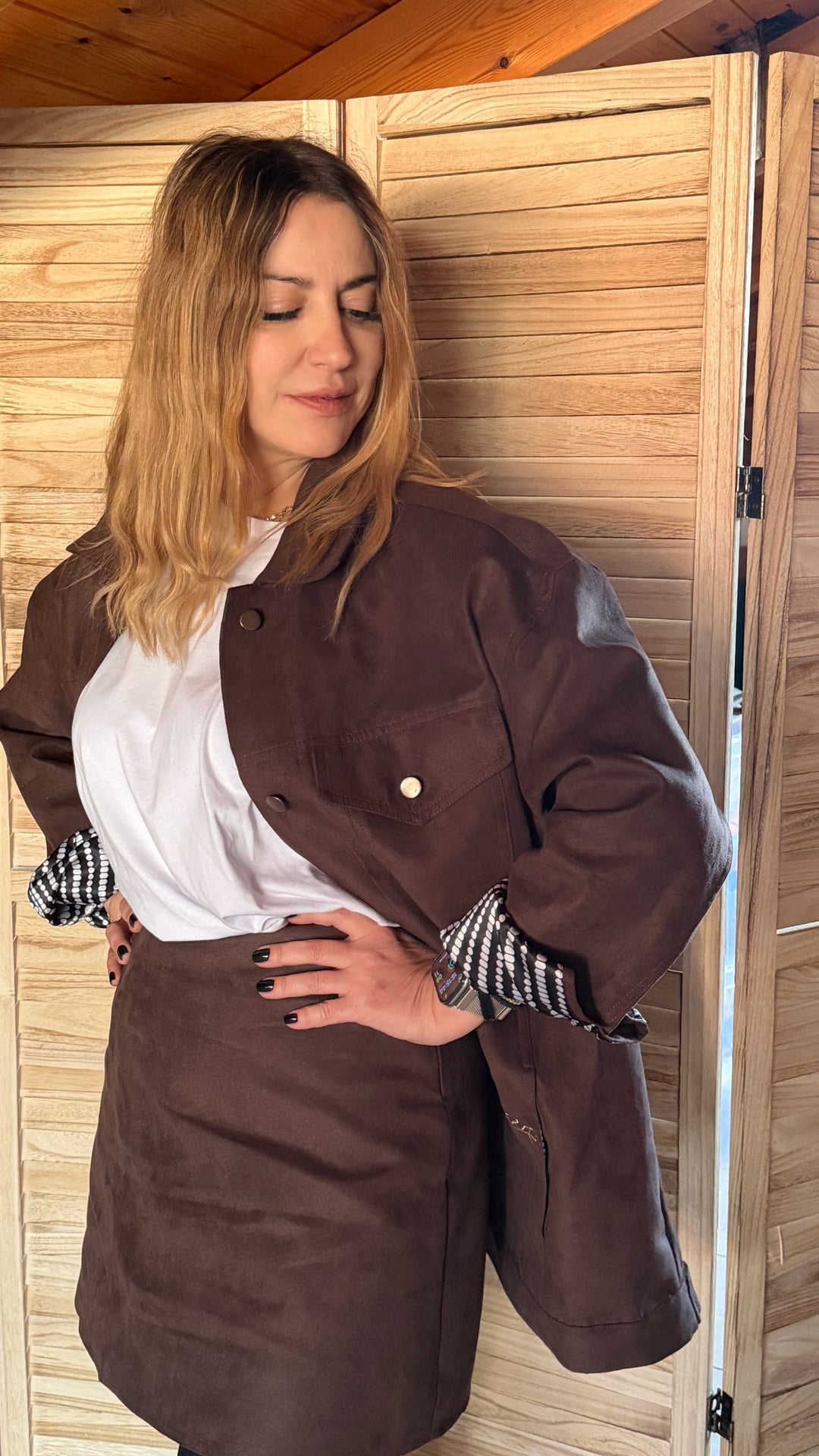 "MILANO TERRA" Skirt