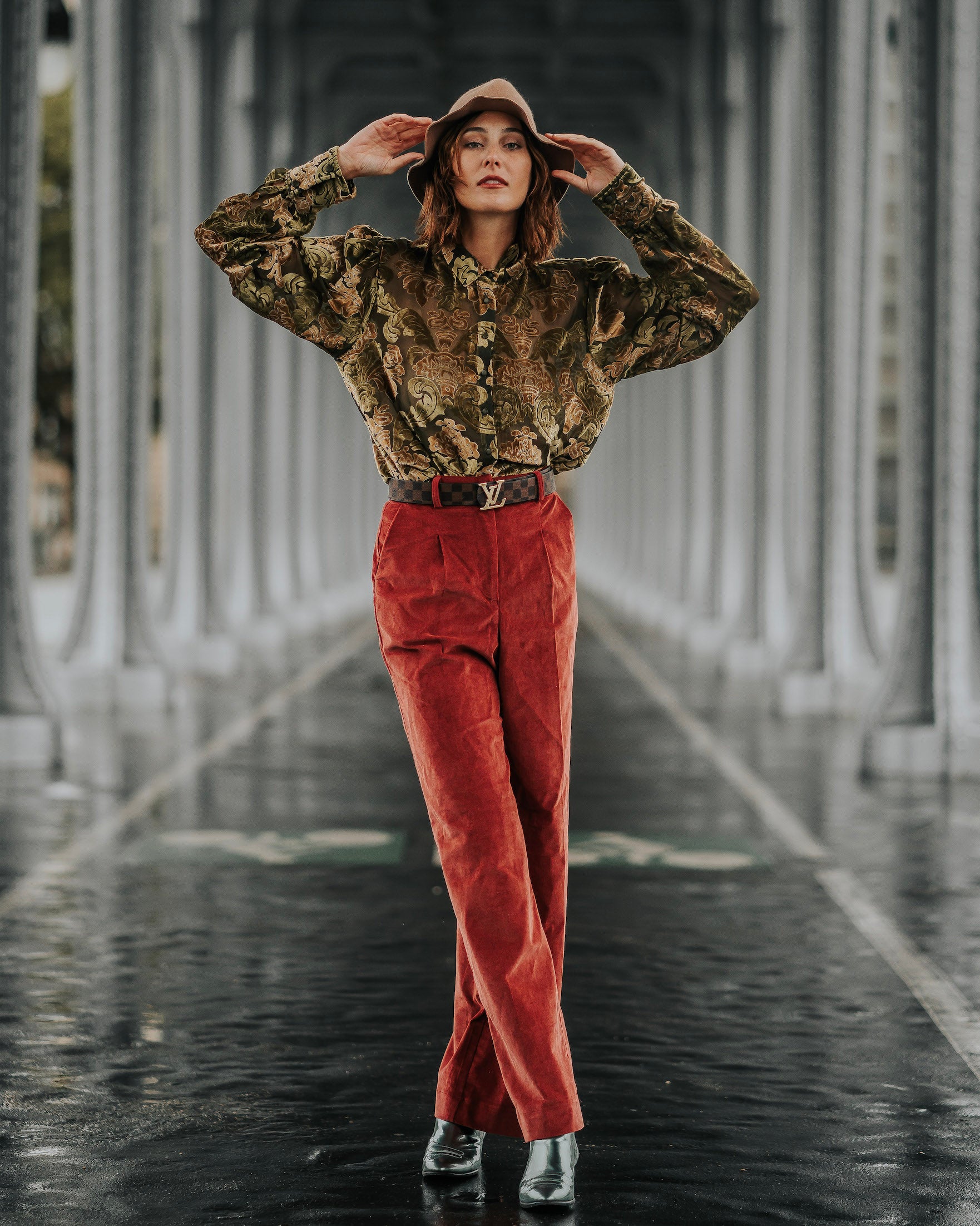 "Canelés" Pants - Argyro Fotou
