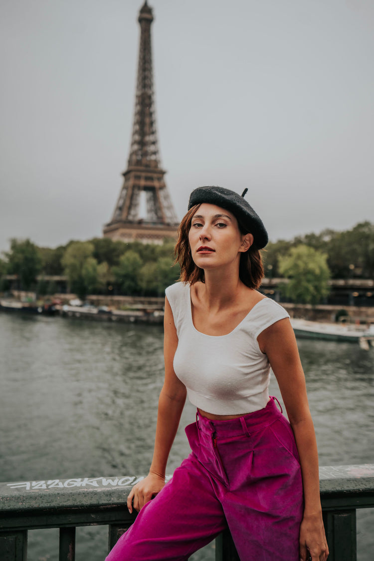 "Crisp Flow" Top - Argyro Fotou