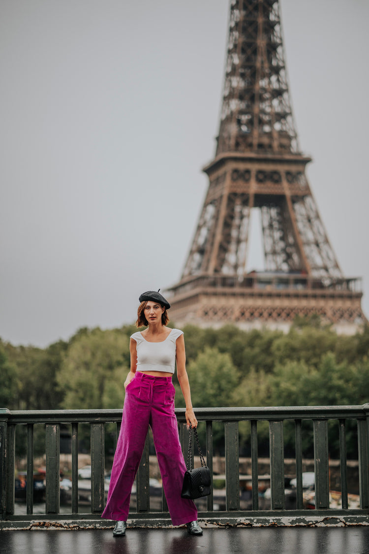 "Crisp Flow" Top - Argyro Fotou