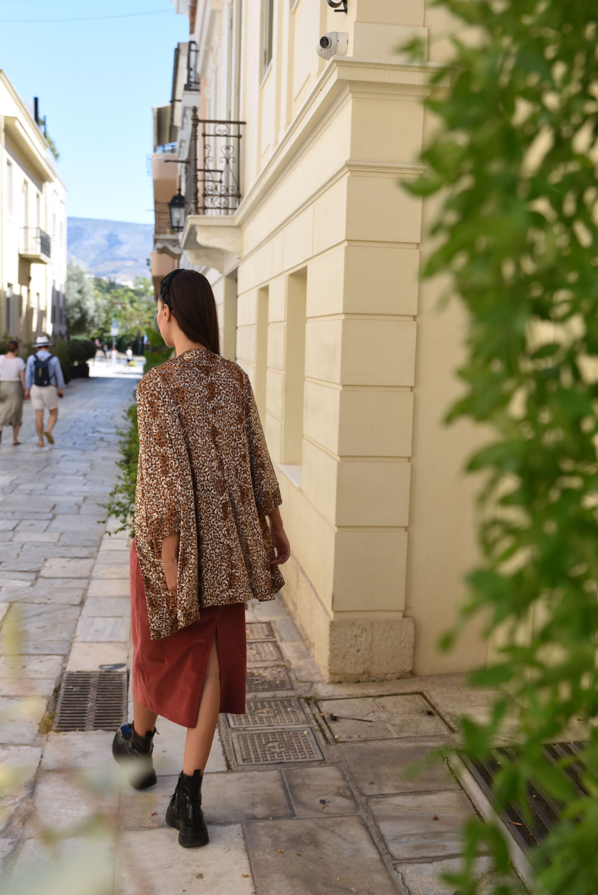 "Eau de Soleil" Kimono - Argyro Fotou