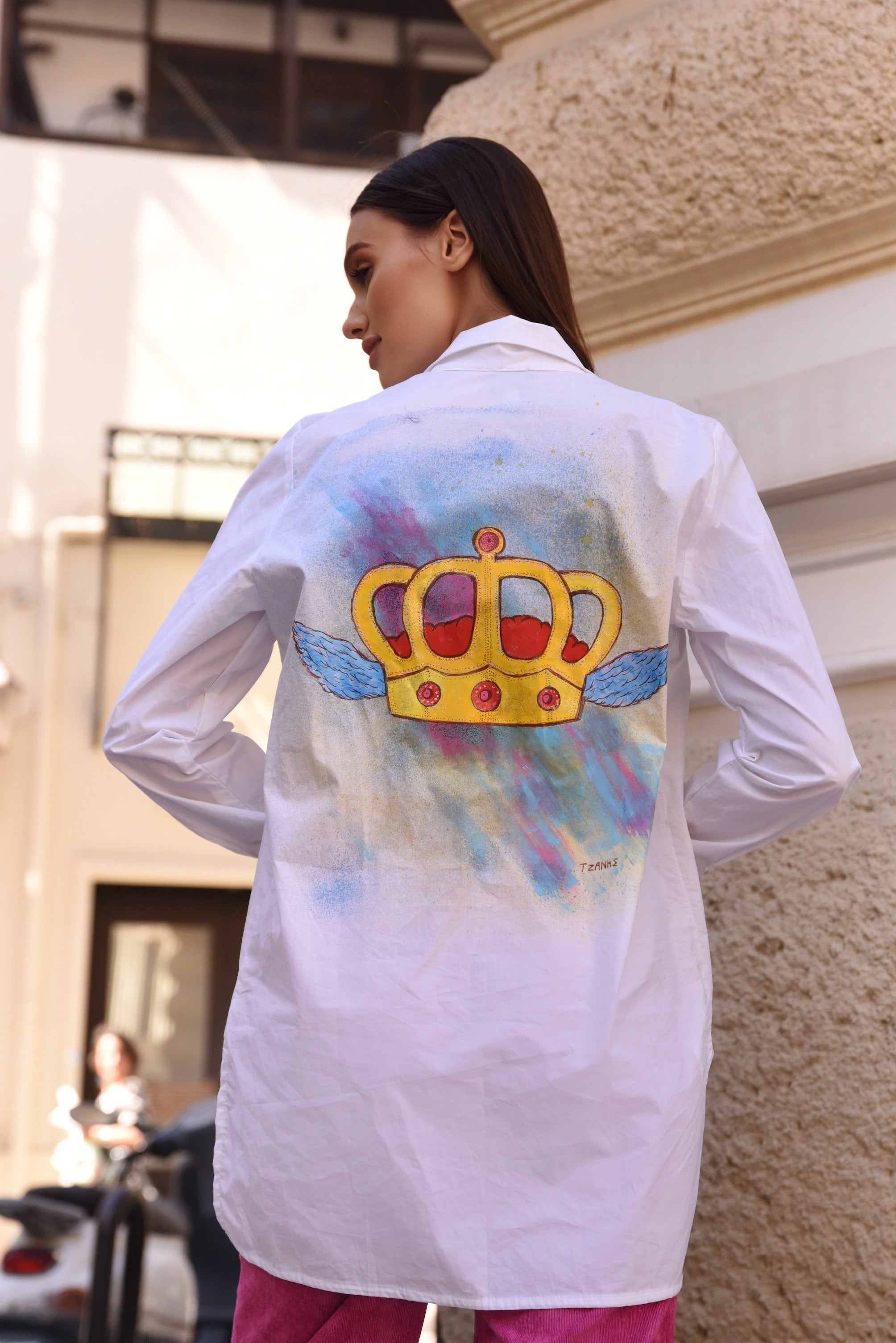 "CANVAS" Shirt - Argyro Fotou