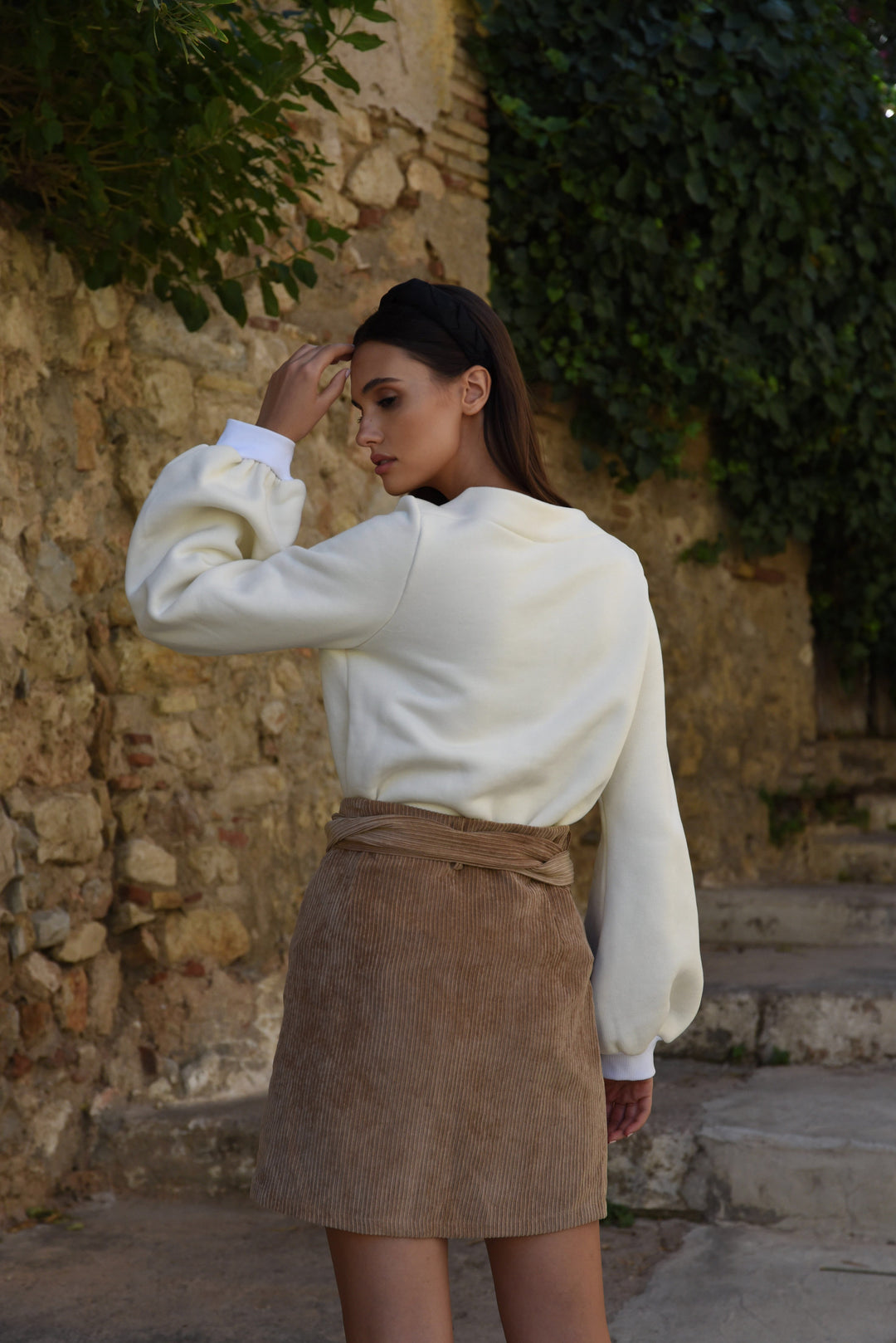 "Mocca" Skirt - Argyro Fotou