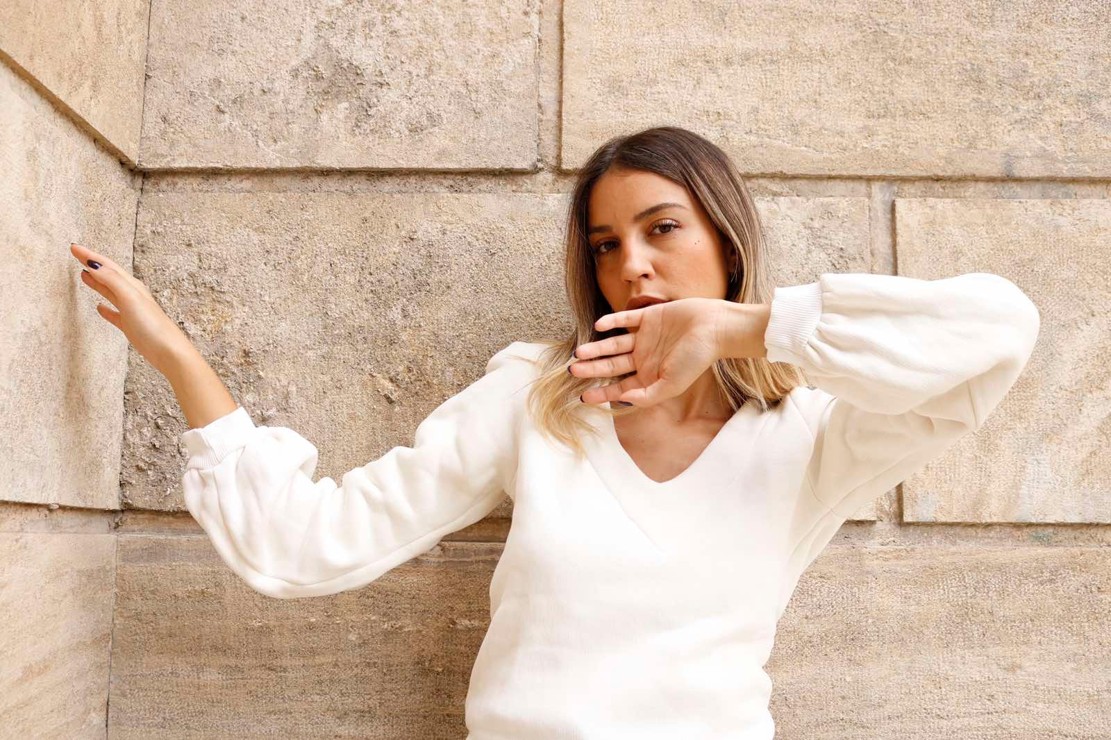 "FULL MOON" Sweatshirt - Argyro Fotou